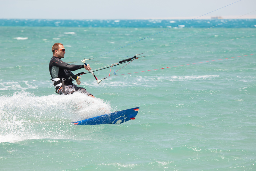 Kiteboarder